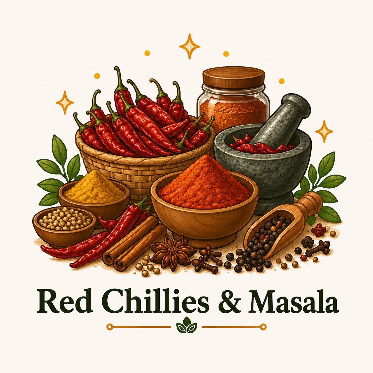 Red Chillies & Masalas