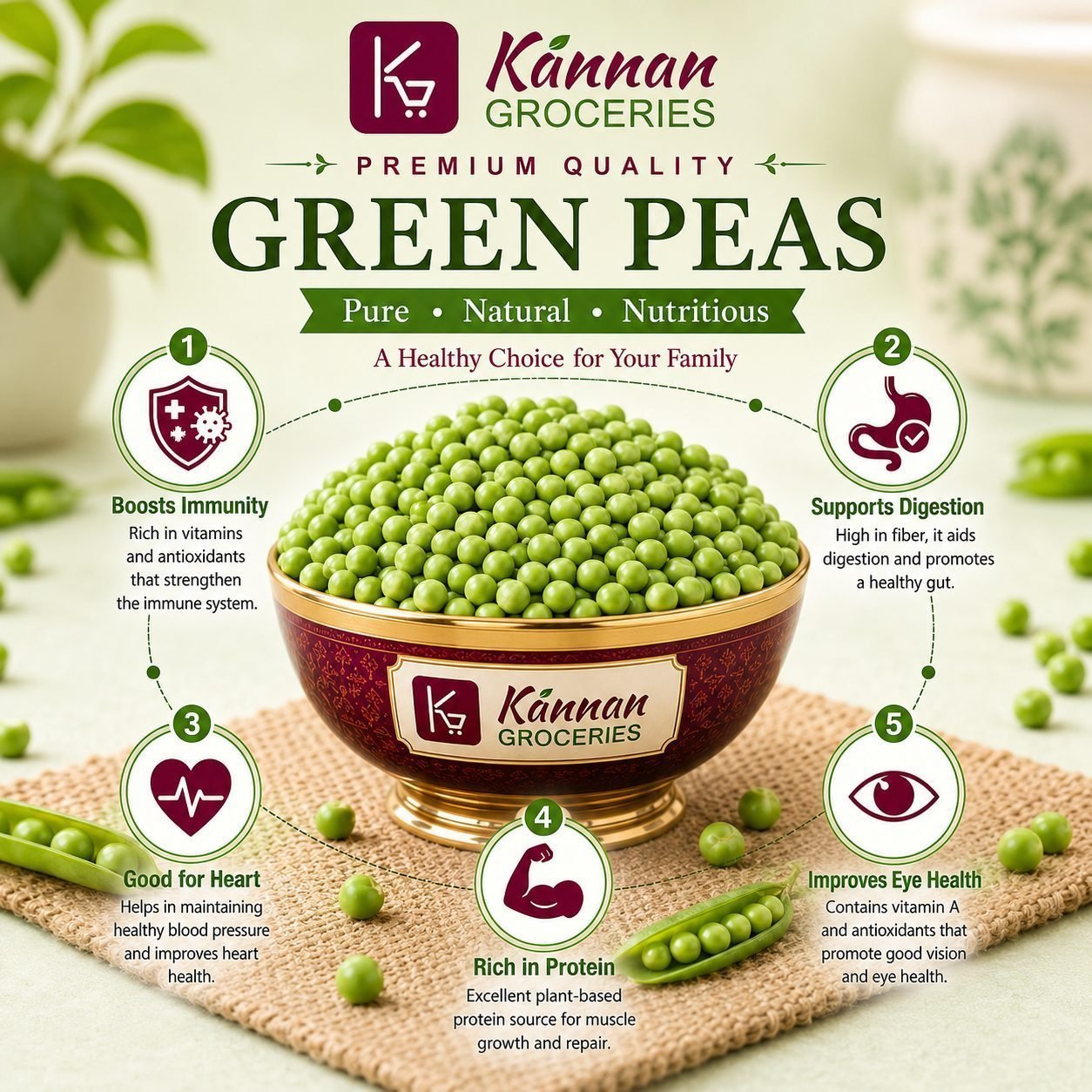 Premium Pacha Pattani / Green Peas
